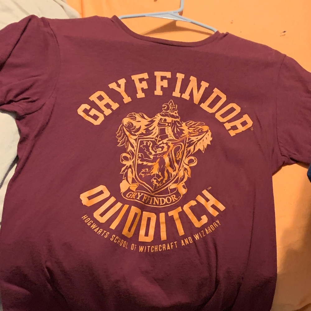 Gryffindor Quidditch Kids Shirt - Maroon
